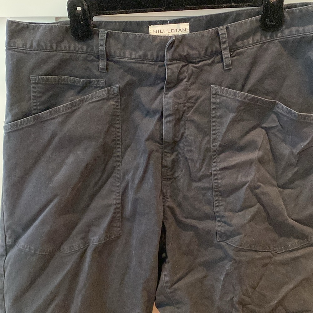Nili Lotan Shon pant in black - Picture 3 of 6